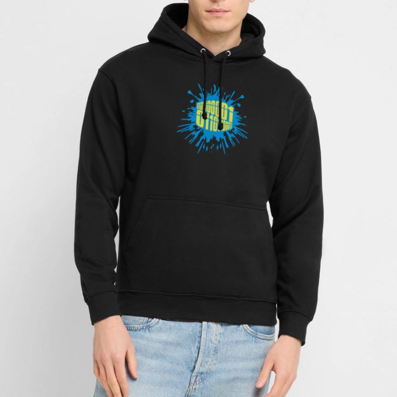 Langage de programme de code binaire Sweat-shirt à capuche unisexe