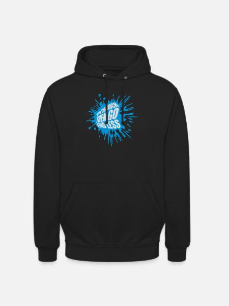 Si im trop - Sweat-shirt à capuche unisexe - noir
