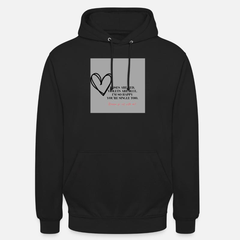 Single - Unisex Hoodie - Schwarz