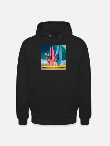 Hawaii TWO - Sweat-shirt à capuche unisexe - noir