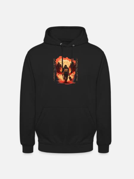 Apocalyptic Soldier | Apocalypse | Fighter - Unisex Hoodie - black