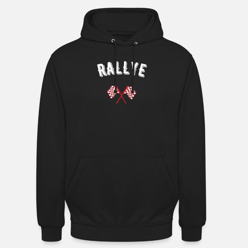 Rallye - Unisex Hoodie - Schwarz