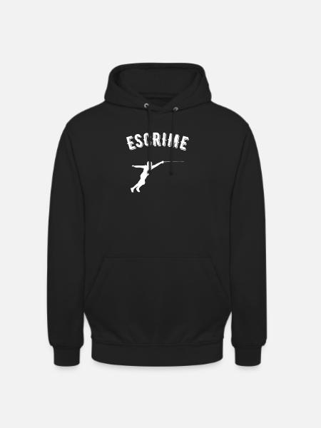 fencing - Unisex Hoodie - black