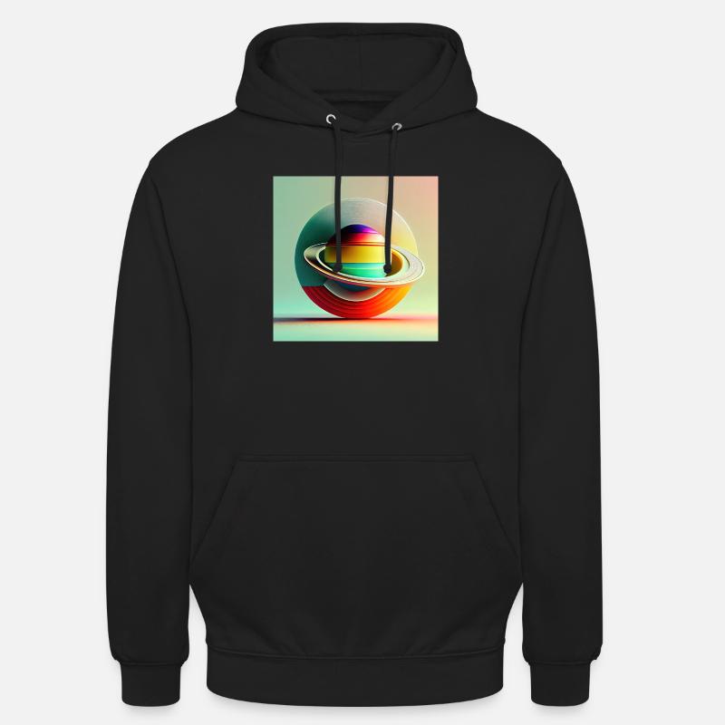Kolonisation des Saturn - Unisex Hoodie - Schwarz