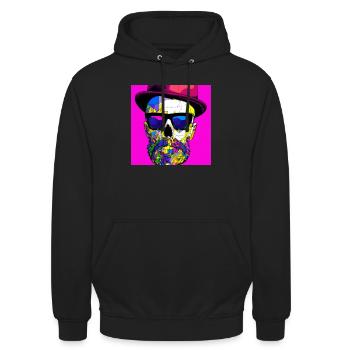 Heisenberg Mr White Bad Breaking - Unisex Hoodie - Schwarz - Vorne - Alina (178cm) & Michal (187cm)