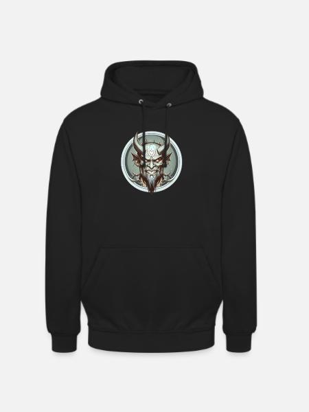 Horned Devil - Unisex Hoodie - black