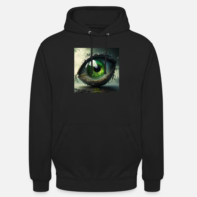 Fantasy Eye Geschenk - Unisex Hoodie - Schwarz
