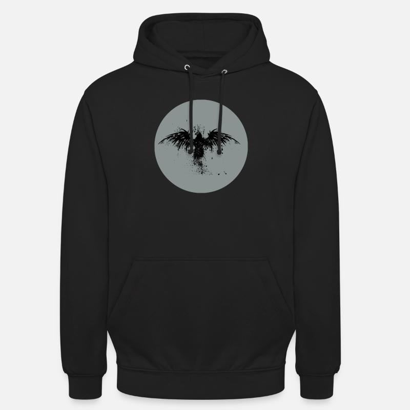 Adler - Unisex Hoodie - Schwarz