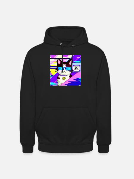 Blind Cat 30 - Unisex Hoodie - black