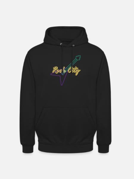 Rock’n’Roll - Unisex Hoodie - Schwarz