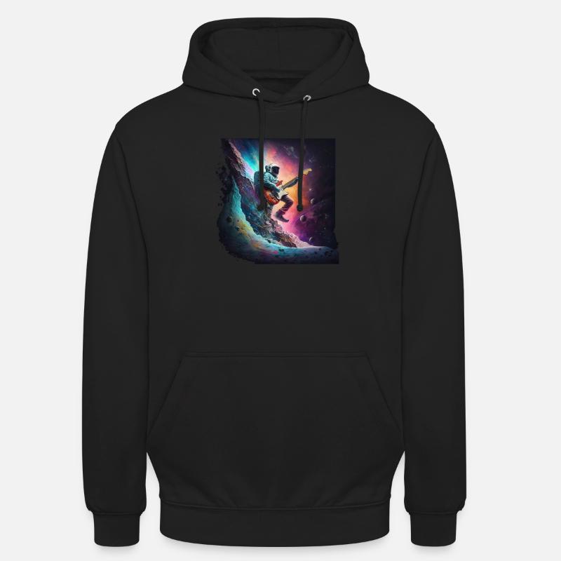 Surf spatial Sweat-shirt à capuche unisexe