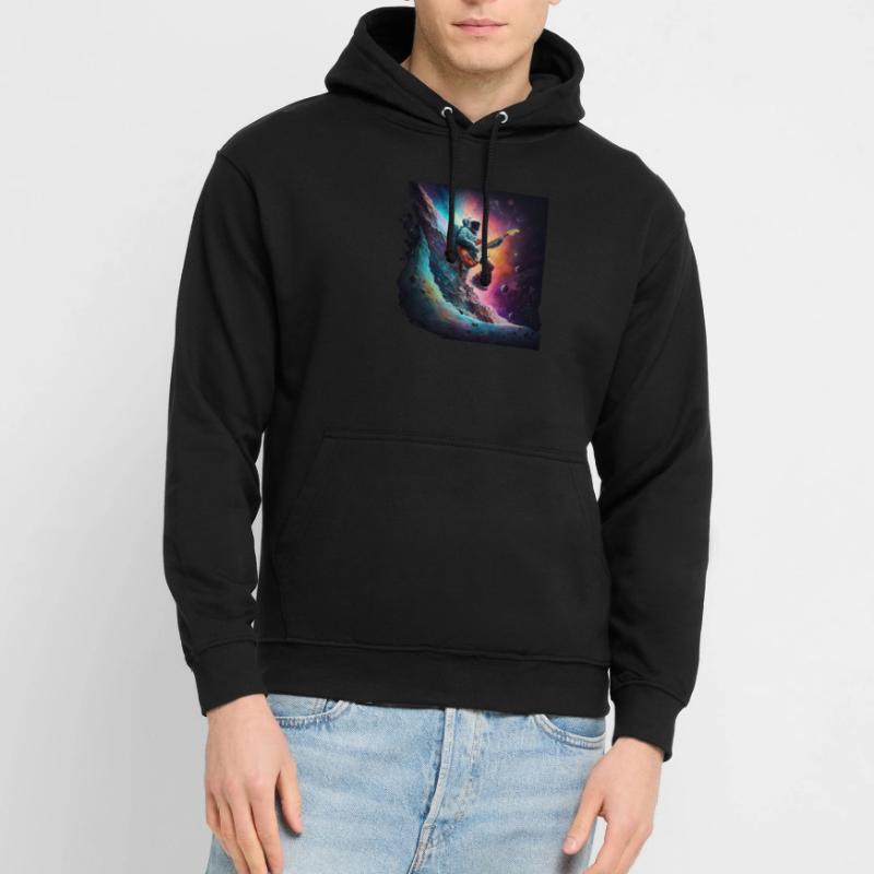 Surf spatial Sweat-shirt à capuche unisexe