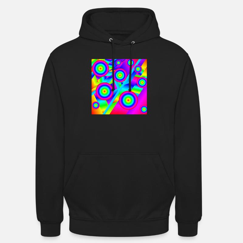 Abstrakte Musik - Unisex Hoodie - Schwarz