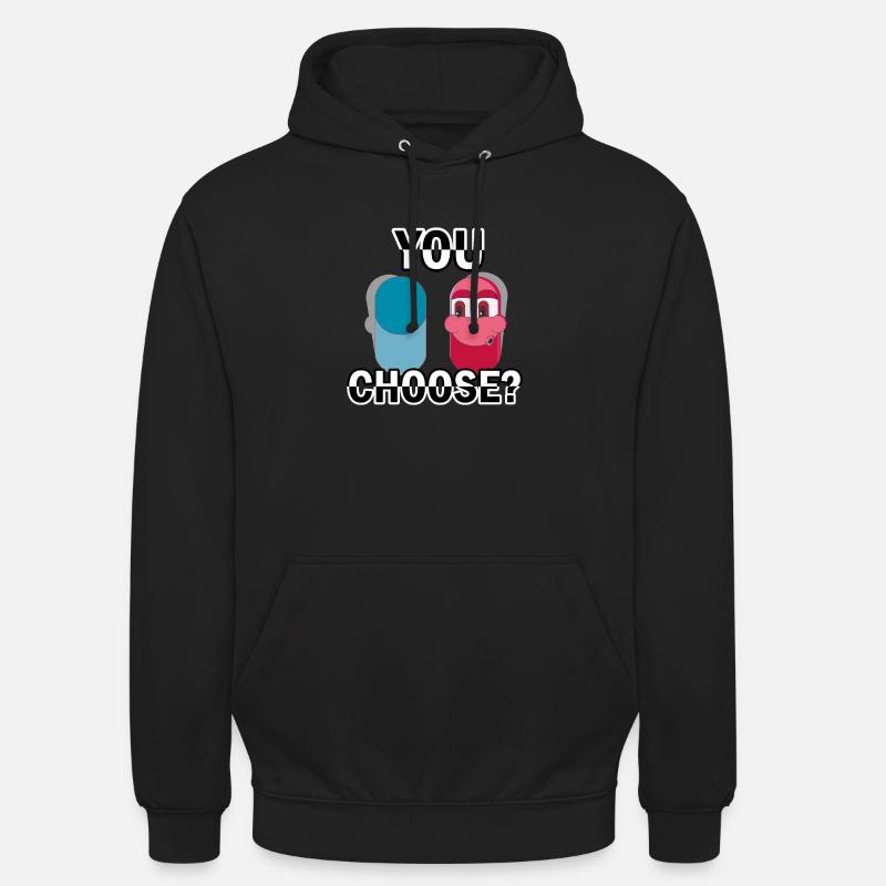 DU WÄHLST - Unisex Hoodie - Schwarz