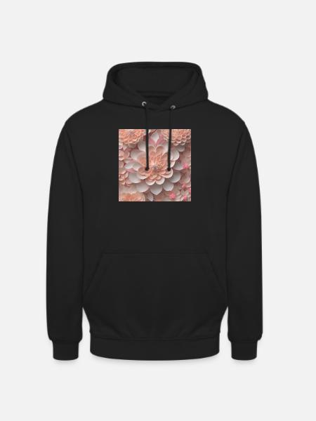 Amazing Flowers - Unisex Hoodie - black