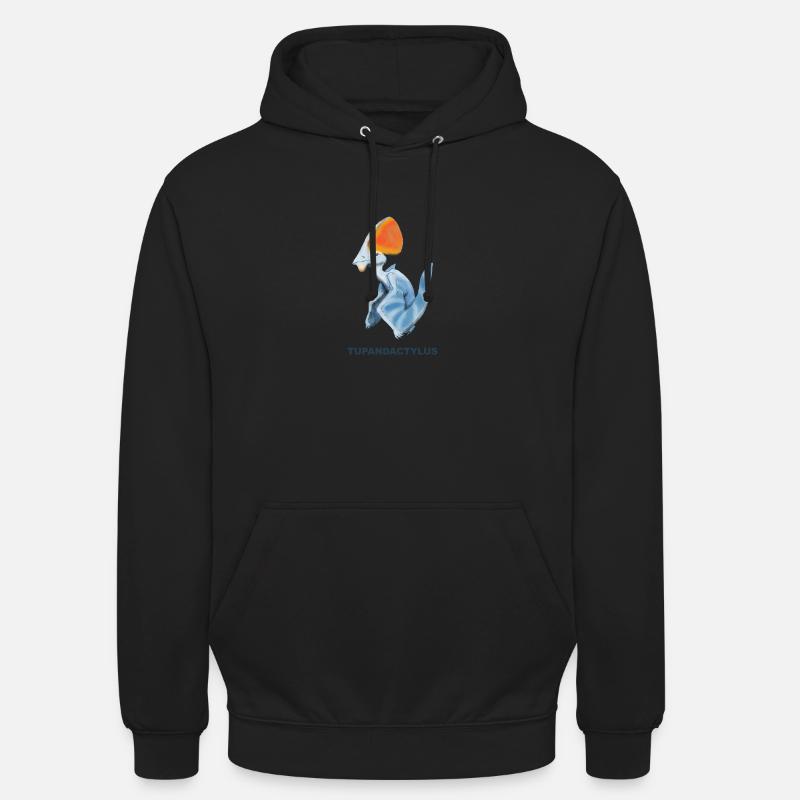 LE TUPANDACTYLE - Sweat-shirt à capuche unisexe - noir