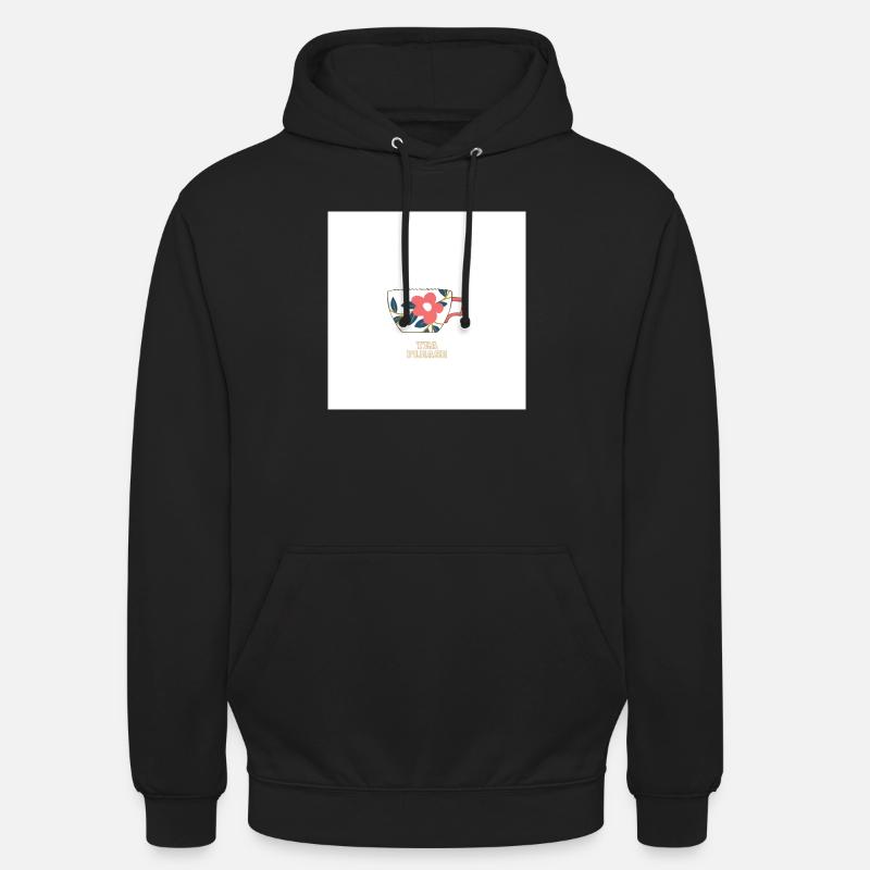Tee bitte - Unisex Hoodie - Schwarz