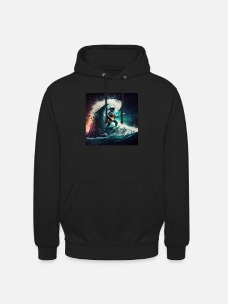 surf space - Unisex Hoodie - black