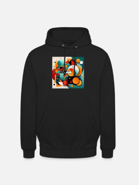 Abstract art - Unisex Hoodie - black