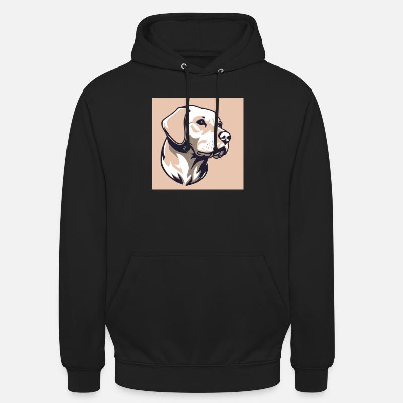 Labrador - Sweat-shirt à capuche unisexe - noir