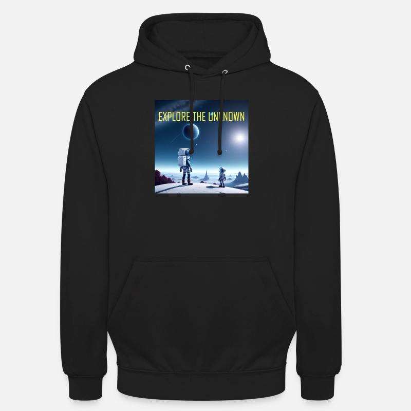 Explore the Unknown - Unisex Hoodie - black
