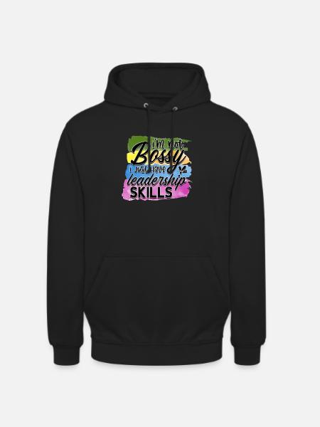 Im not bossy - Unisex Hoodie - Schwarz