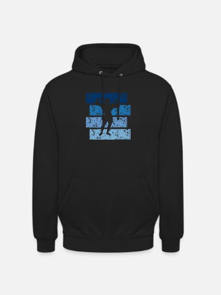 Bodybuilding gift Vintage - Unisex Hoodie - black