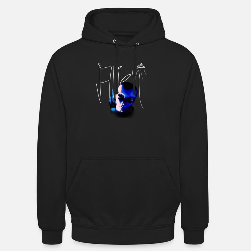 Mad Alien - Unisex Hoodie - Schwarz