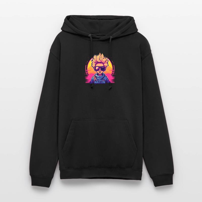 Synthwave Boy Sunset Unisex Hoodie