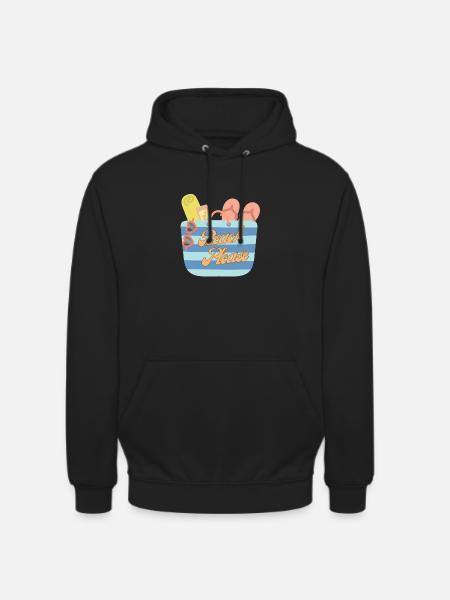 Beach Please - Unisex Hoodie - black