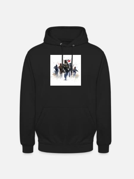 U.S. Army gaming art - Unisex Hoodie - black