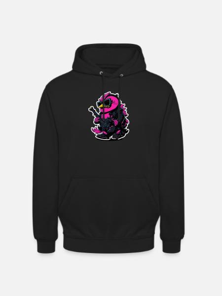 Canard de roche - Sweat-shirt à capuche unisexe - noir