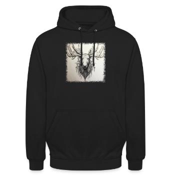 animal liberation canada animals birthday joke - Unisex Hoodie - Schwarz - Vorne - Alina (178cm) & Michal (187cm)