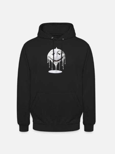 the white face - Unisex Hoodie - black