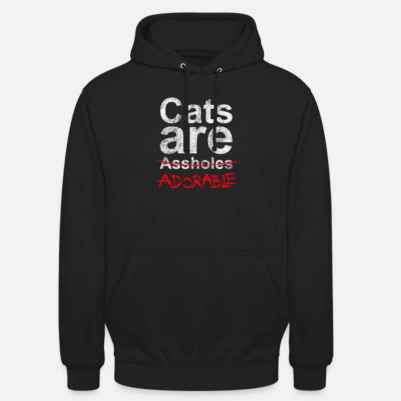 Cats are…. #1 - Unisex Hoodie - Schwarz