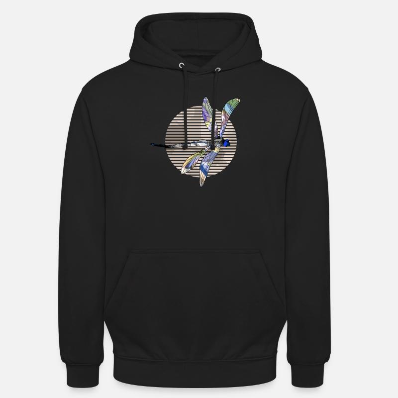 Libelle - Unisex Hoodie - Schwarz