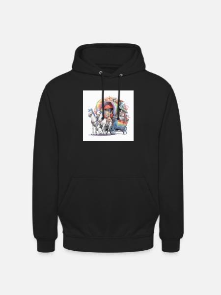 Parade Wagen LGBTQ - Unisex Hoodie - Schwarz