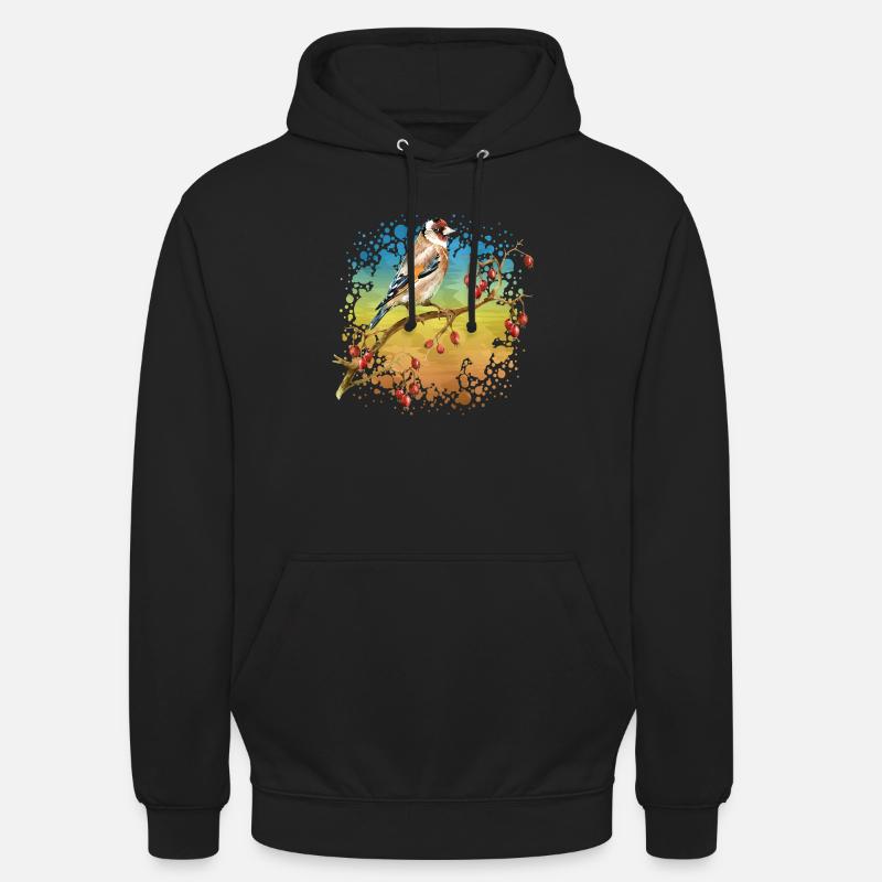 Vogel - Unisex Hoodie - Schwarz