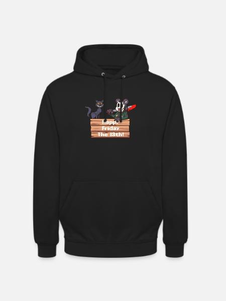Happy Friday The 13th - Unisex Hoodie - black