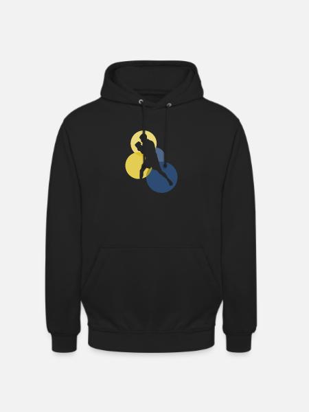 Boxer Boxing Uppercut b - Unisex Hoodie - black