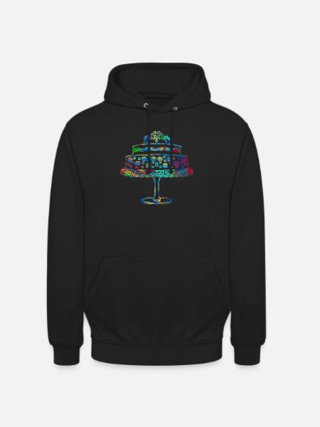 Cake - Unisex Hoodie - black