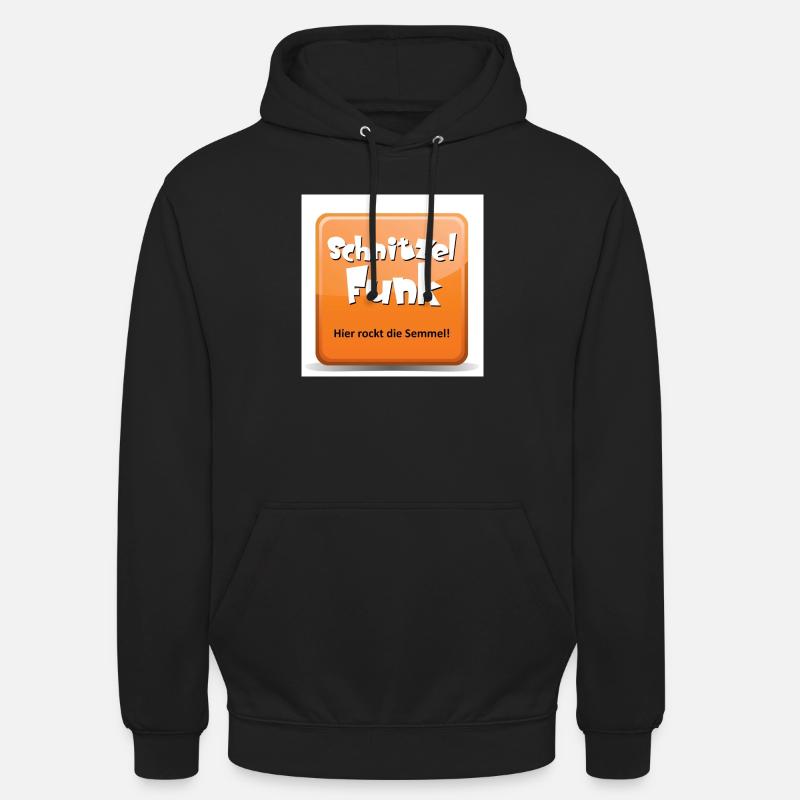 Schnitzelfunk - Unisex Hoodie - Schwarz