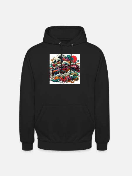 GT86 Drift JDM Car - Unisex Hoodie - black