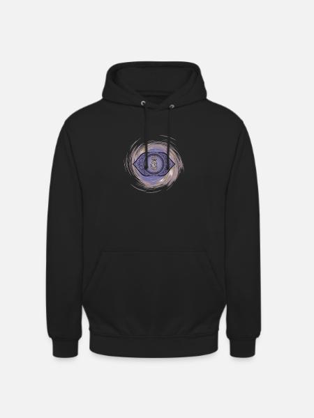 Ajna sixth chakra - Unisex Hoodie - black