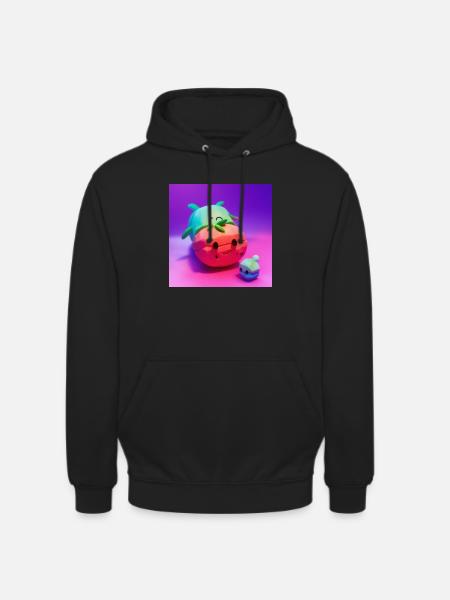 Watermelon - Unisex Hoodie - Schwarz
