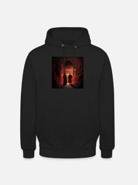 Dante and Virgil - Unisex Hoodie - black