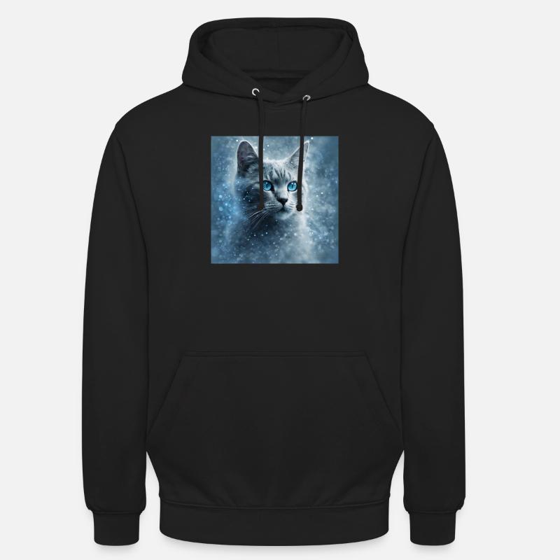 Nébuleuse du Chat - Sweat-shirt à capuche unisexe - noir