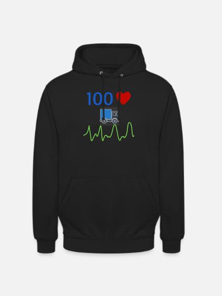 Lastwagenfahrer - Unisex Hoodie - Schwarz