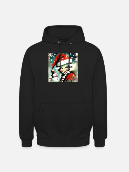 Joyeux Noel #15 - Sweat-shirt à capuche unisexe - noir