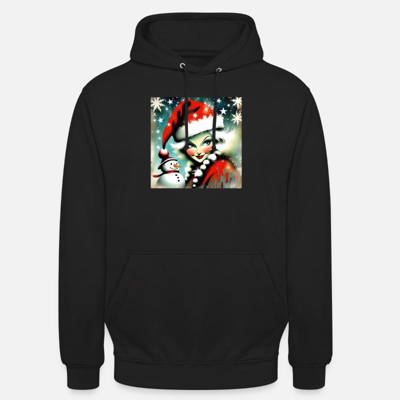 Joyeux Noel #15 - Sweat-shirt à capuche unisexe - noir